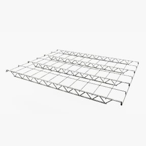 metal shelve construction